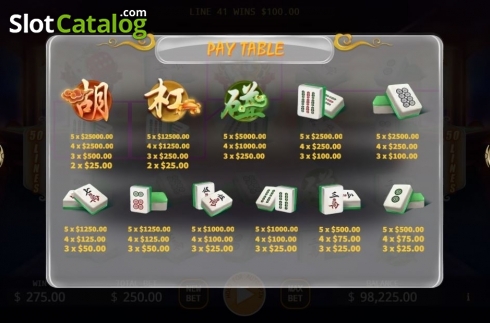 Скрин6. Quick Play Mahjong слот