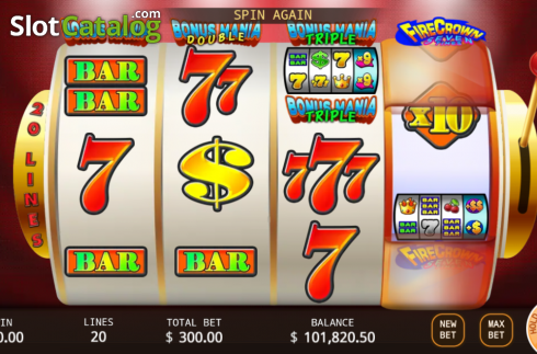 Скрин2. Super Bonus Mania слот