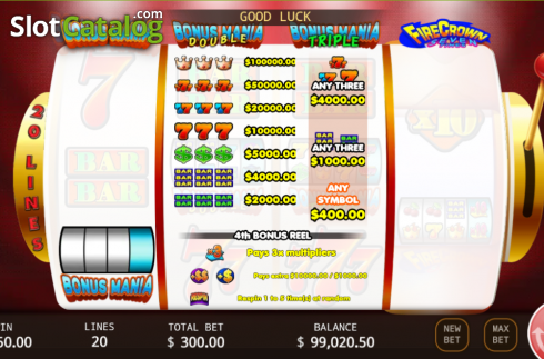 Скрин5. Super Bonus Mania слот