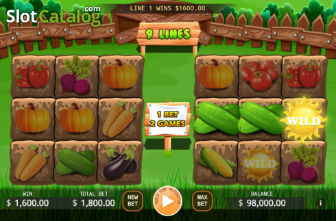 Скрин3. Veggies Plot слот