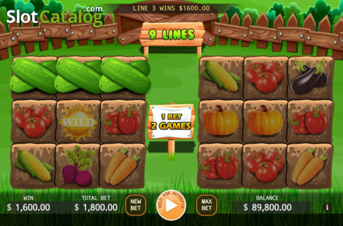 Скрин5. Veggies Plot слот