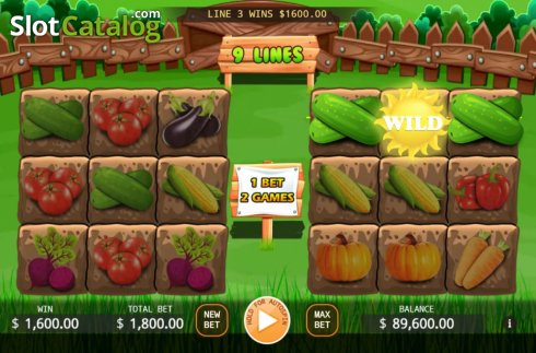 Скрин6. Veggies Plot слот