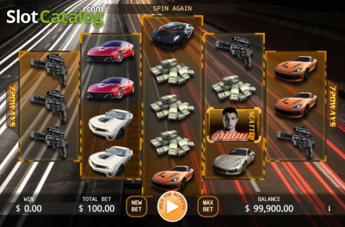 Скрин2. Street Racing слот