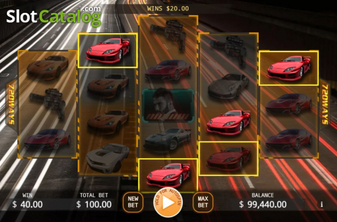 Скрин3. Street Racing слот