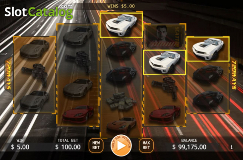 Скрин5. Street Racing слот