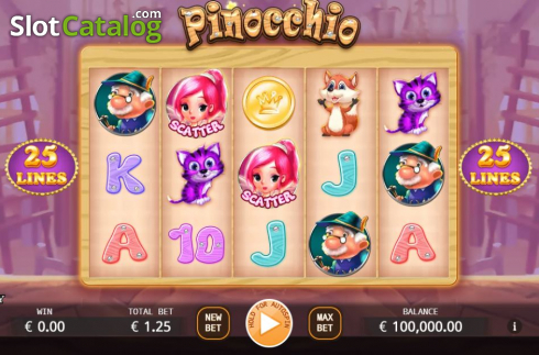 Скрин2. Pinocchio (Ka Gaming) слот