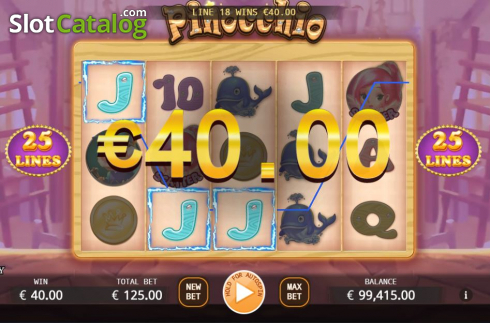 Скрин3. Pinocchio (Ka Gaming) слот