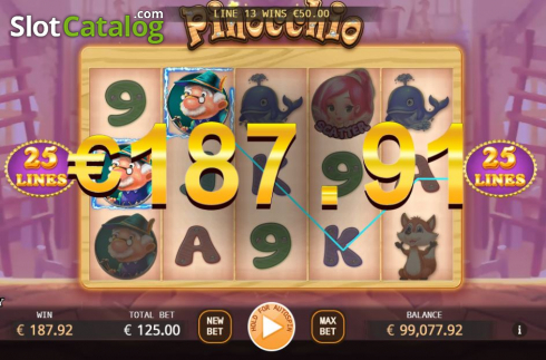 Скрин5. Pinocchio (Ka Gaming) слот