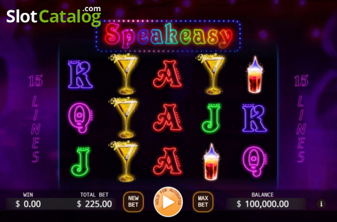 Скрин2. Speakeasy слот