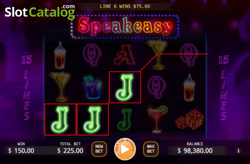 Скрин5. Speakeasy слот