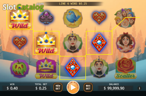 Скрин4. Snow White (Ka Gaming) слот