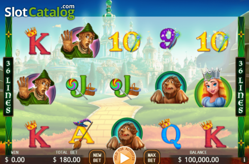 Скрин2. The Wizard of Oz (KA Gaming) слот