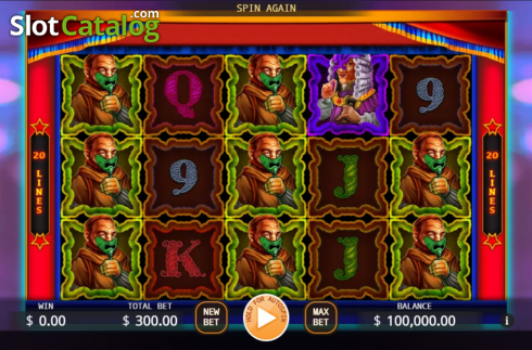 Скрин2. Masquerade (KA Gaming) слот