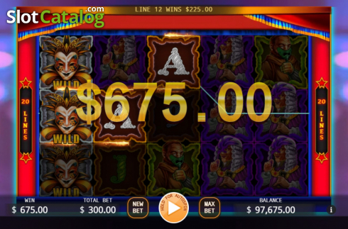 Скрин6. Masquerade (KA Gaming) слот