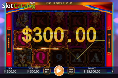 Скрин4. Masquerade (KA Gaming) слот