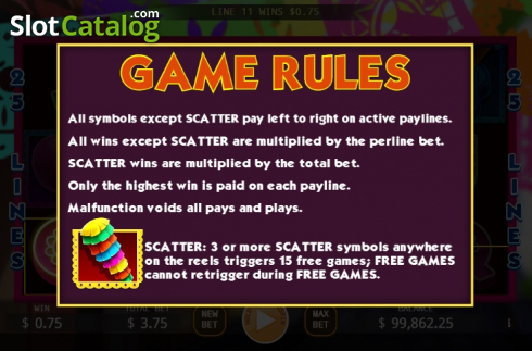 Скрин7. Pinata (KA Gaming) слот