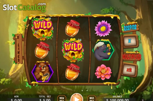 Скрин2. Honey Money (KA Gaming) слот
