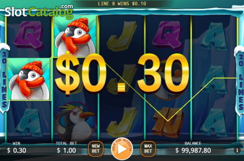 Скрин4. Lucky Penguins слот