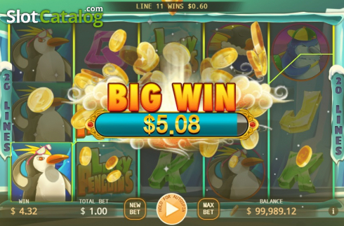 Скрин5. Lucky Penguins слот