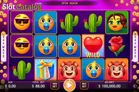 Скрин2. Emoji слот