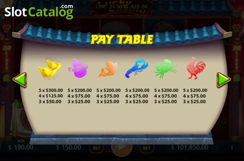 Скрин9. Lucky Casino слот