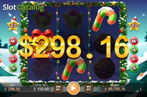 Скрин4. Christmas Candy слот