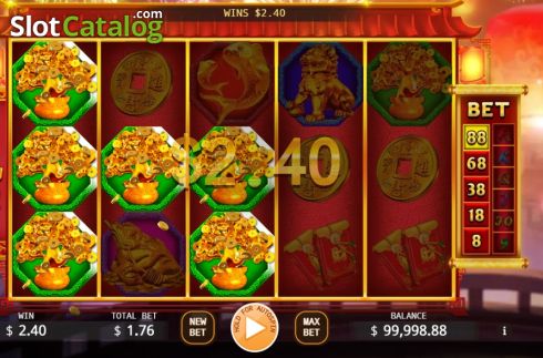 Скрин3. Golden Bull (KA Gaming) слот