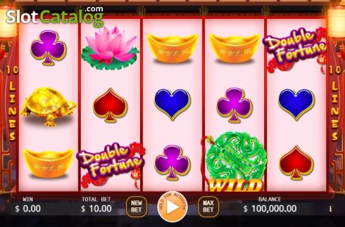 Скрин2. Double Fortune (KA Gaming) слот