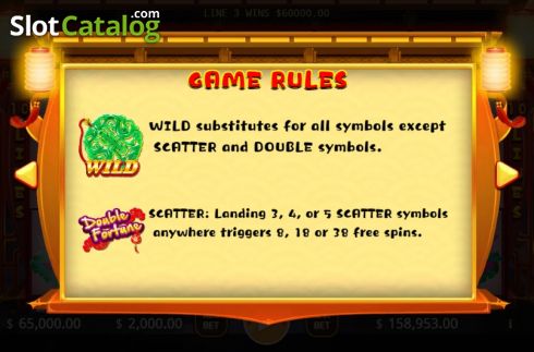 Скрин8. Double Fortune (KA Gaming) слот