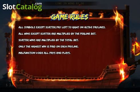 Скрин6. Red Cliff (KA Gaming) слот