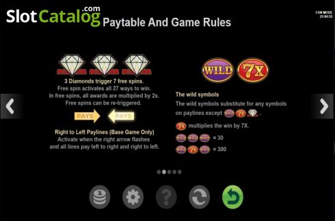 Скрин4. True Casino 7x слот