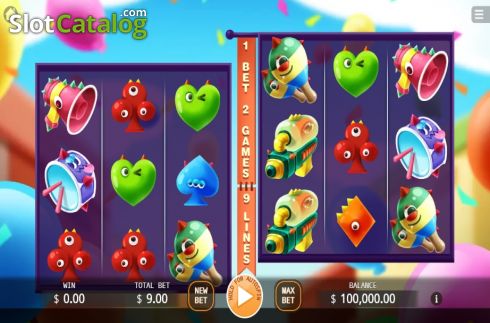 Скрин2. Monster Parade слот