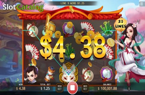 Скрин4. Legend of Fox Spirit слот
