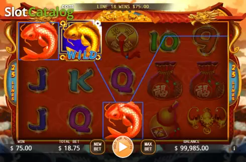 Скрин4. Golden Fish (KA Gaming) слот
