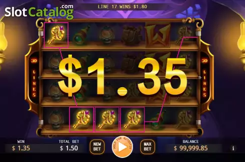 Скрин3. Magical Store слот