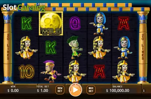 Скрин2. Book of Mummy (KA Gaming) слот