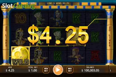 Скрин4. Book of Mummy (KA Gaming) слот