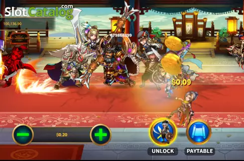 Скрин5. Romance of the Three Kingdoms (KA Gaming) слот