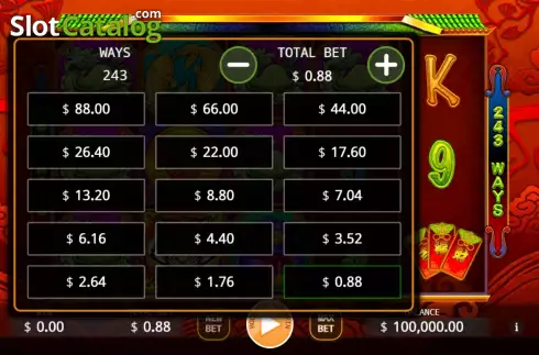 Скрин3. Treasure Tiger слот