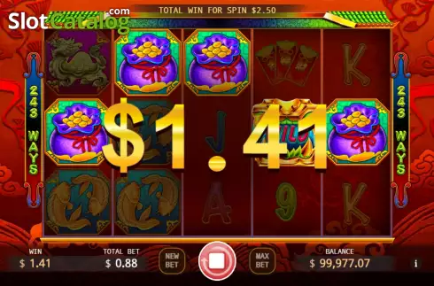 Скрин4. Treasure Tiger слот