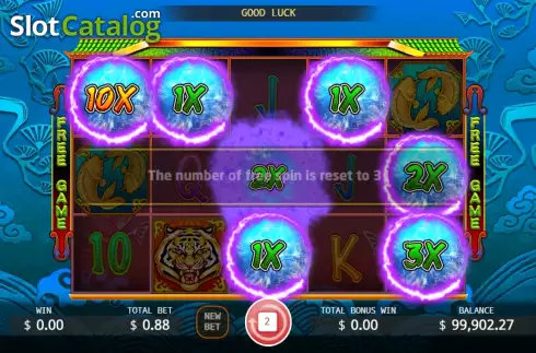 Скрин8. Treasure Tiger слот