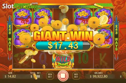 Скрин5. Treasure Tiger слот