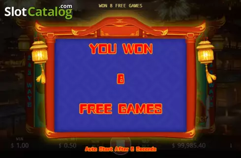 Скрин4. Year of the Tiger (KA Gaming) слот