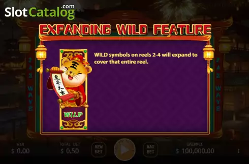 Скрин9. Year of the Tiger (KA Gaming) слот