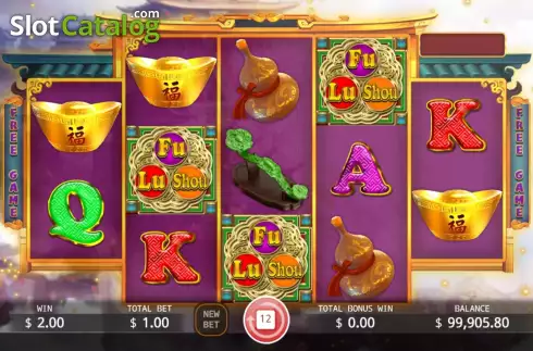 Скрин8. Fu Lu Shou (KA Gaming) слот