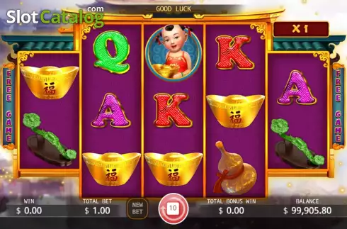 Скрин9. Fu Lu Shou (KA Gaming) слот
