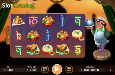 Скрин2. Happy Indian Chef слот