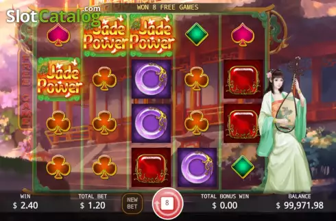 Скрин7. Jade Power слот