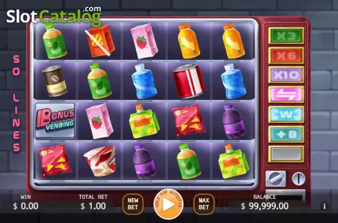 Скрин2. Bonus Vending слот