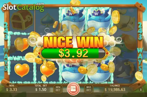 Скрин4. Whale Wild слот